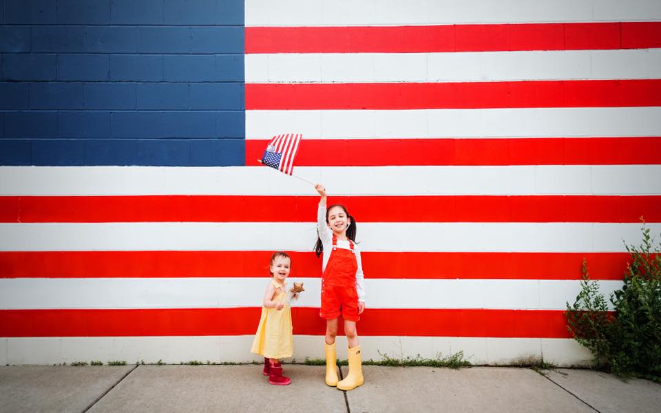 Kids on the 4th of July