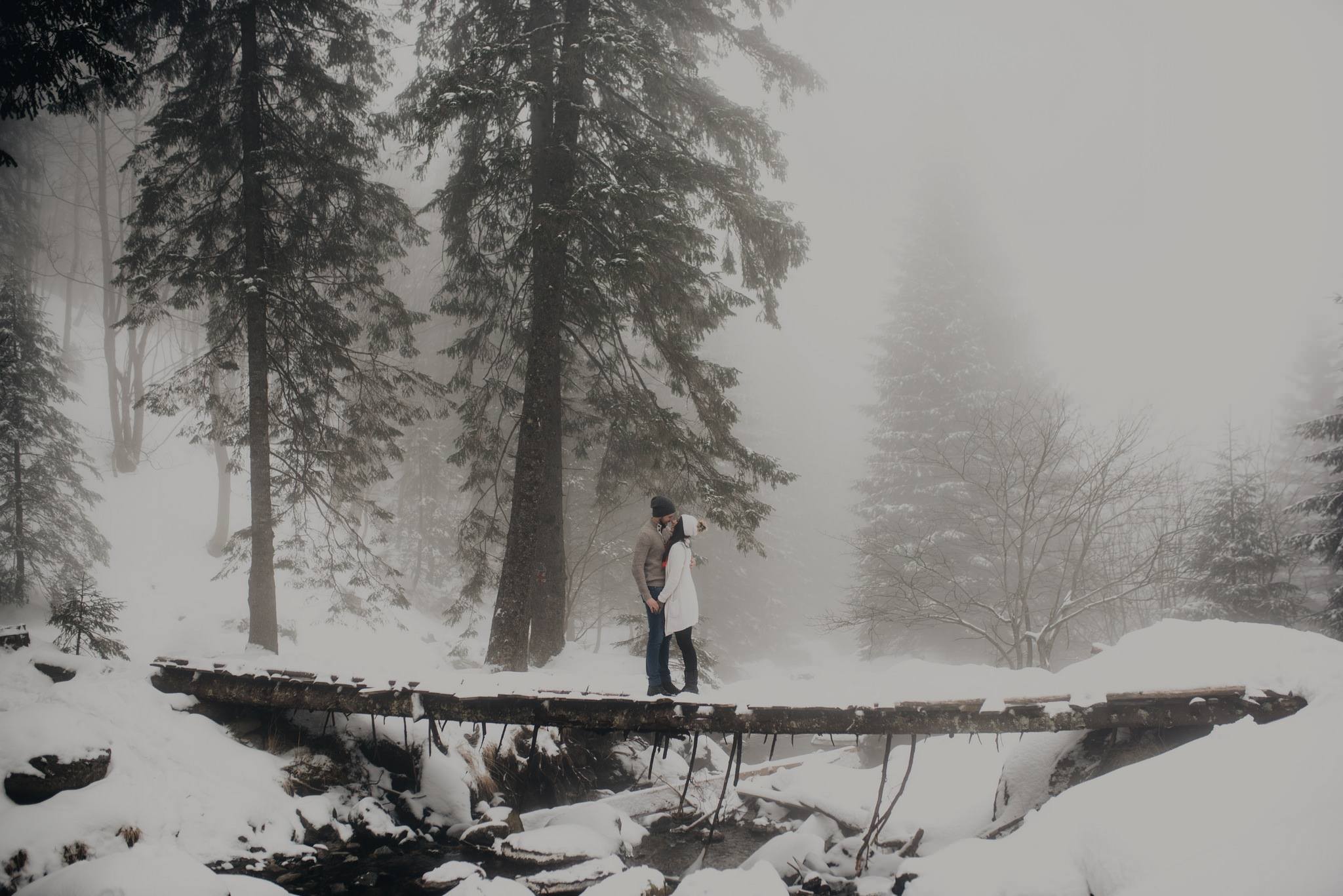 Winter Couple Session