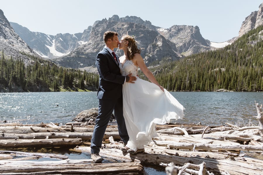 Lily Lake Wedding Colorado