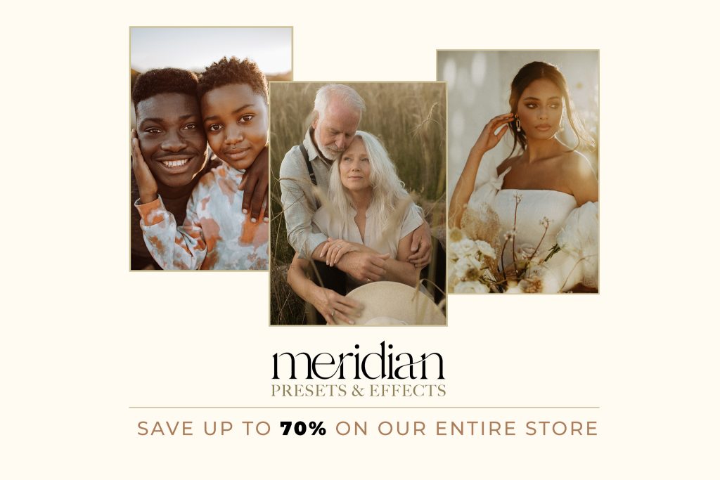 Three portrait pictures, edited with the Nova presets, for the Black Friday 2021 sale.