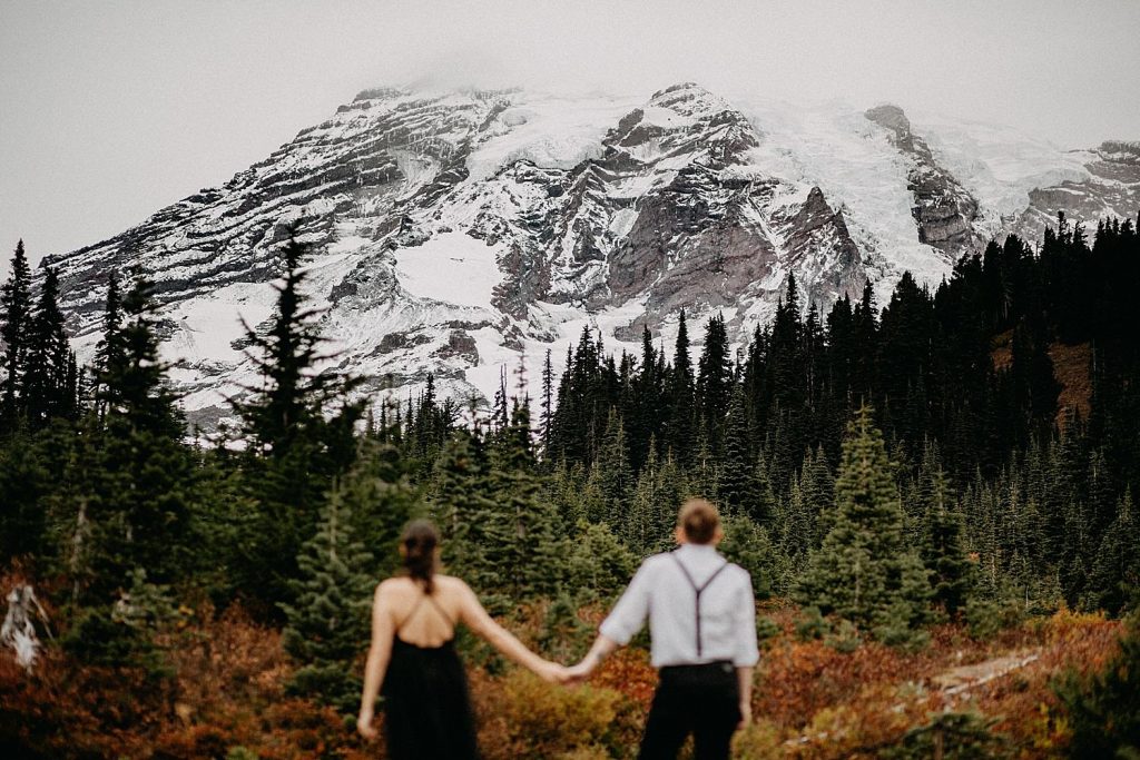 Mt Rainier Engagement Photos