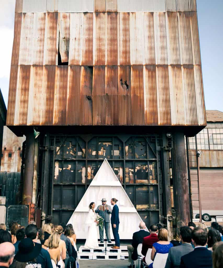 Pier 70 Wedding at the Bay Area