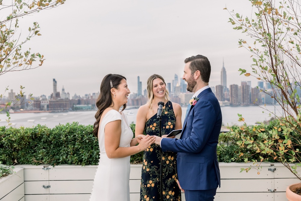 Wythe Hotel Wedding couple